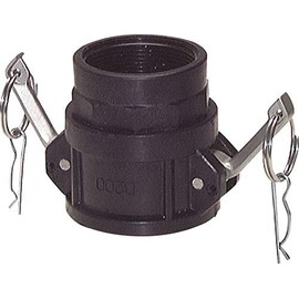 Kamlock Coupling (D) Rp 3 Inch Female Thread Polypropylene Material: Polypropylene Thread: Rp 3 Inch DN: 75 (3 Inch) mm PN:6