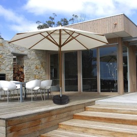 Rdddhur Umbrella Stand Parasol Sandbag Weighted, Outdoor Parasol Stand Fillable Parasol Weights, Round Sandbags Weight for Umbrella Stand, Up to 40 kg Sand