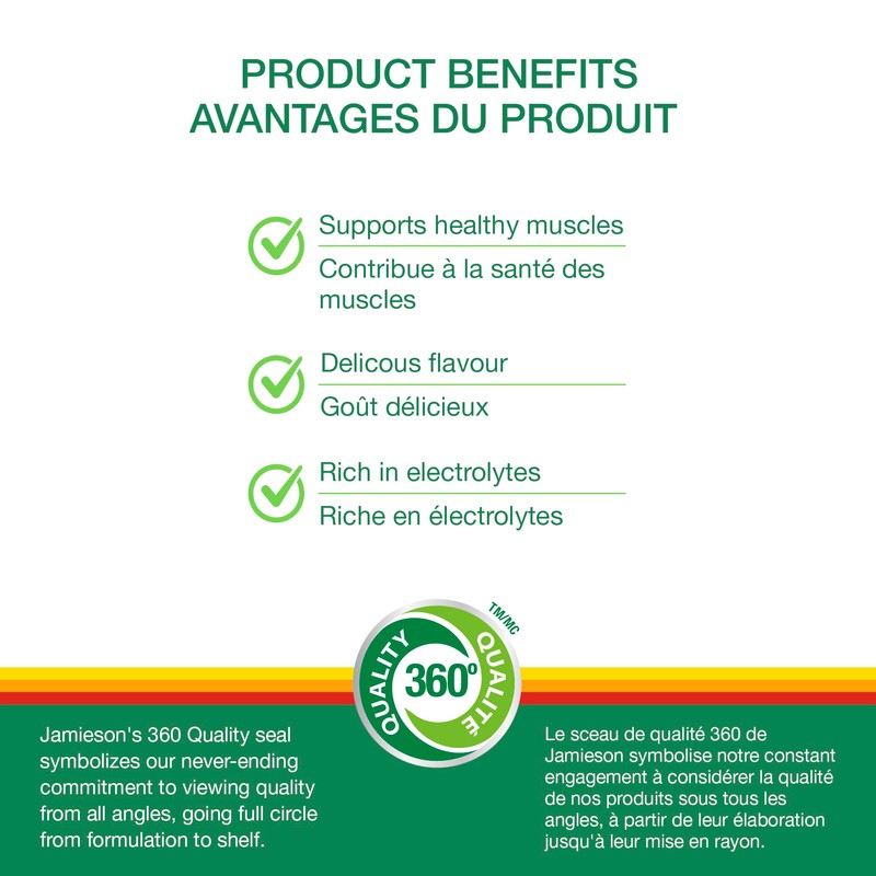 Jamieson Magnesium Gummies - Cranberry Grape Flavour, 60 Count (Pack