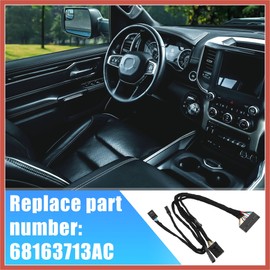 ACROPIX 68163713AC Steering Wheel Wiring Harness Audio Controls for Ram 1500 2500 3500 2012-2018 Car Parts