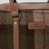 The Medium Duffel - Chestnut Tartan, L:30cm W:15cm H:18cm