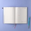 MARK'S 2025/26 Taschenkalender, A5 Gradient // Black: Von September 2025