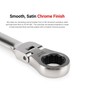 TEKTON 13 mm Flex Head 12-Point Ratcheting Combination Wrench |