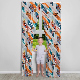 Franco - Juego de Cortinas de Ventana para habitación Infantil, 82 x 84 Pulgadas, Space Jam 2 A New Legacy