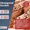Kozelo 8pcs M4 Hex Socket Cap Bolt Kit Cap Bolt