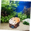 OSALADI Aquarium Shell Decoration Bubbler Function Craft for Fish Tank