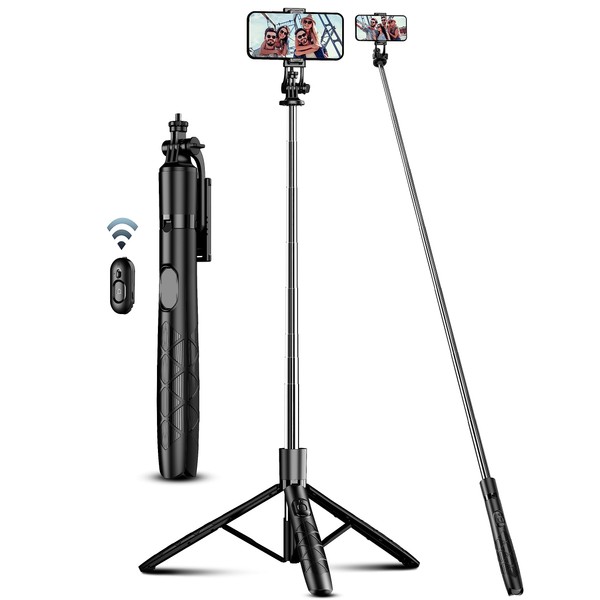 SelfieShow 71" Phone Tripod & Selfie Stick, All in One