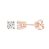 IGI Certified Lab Grown Diamond Stud Earrings In 10k Solid