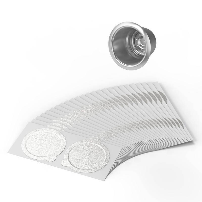 Reusable Capsules for Nespresso OriginalLine - Refillable Coffee Pods,Stainless Steel