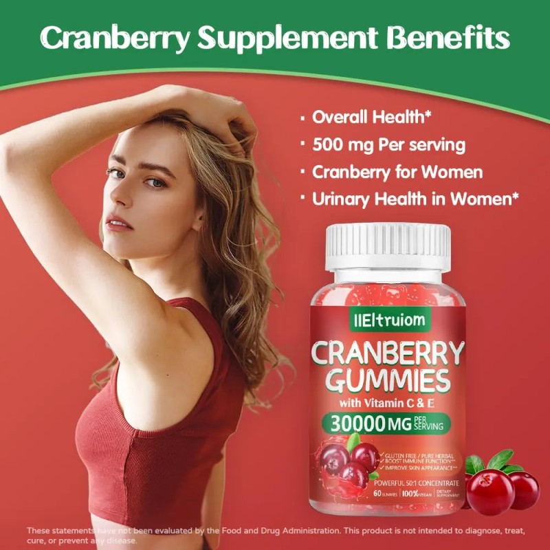 Iieltruiom Gomitas Arándano 50x Salud Urinaria 60 Piezas