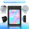 100 Pieces Smell Proof Mylar Bags- Resealable Holographic Packaging Pouch