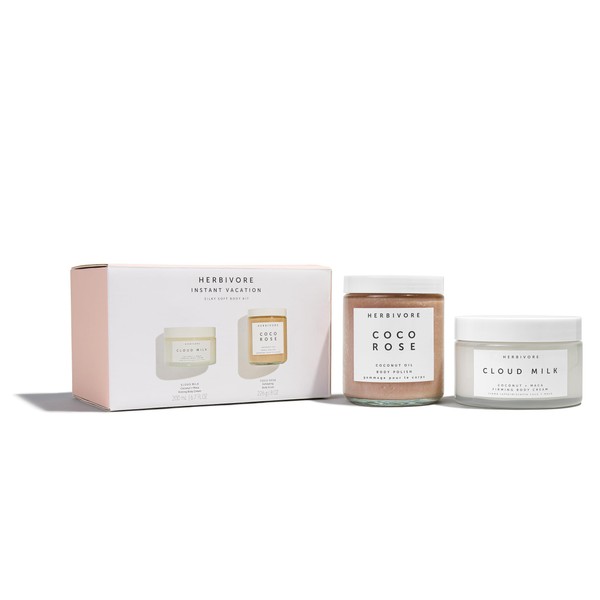 HERBIVORE Instant Vacation Silky Soft Body Gift Set | Coco