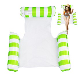 Pool Lounger Float,Lake Floats for Adults - Quick Inflation Blow Up Chair for Swimming Accessories Lake Summer Vacation