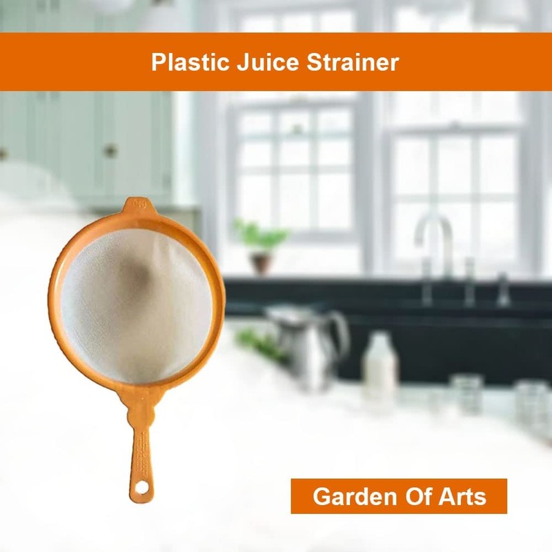 Garden Of Arts Plastic Juice Strainer 7 Number 33 CMS