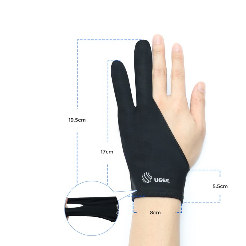 Ugee artist drawing tablet glove-1pcs