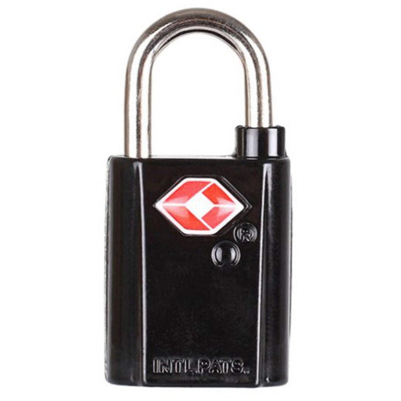 Lifeventure TSA Mini Vorhängeschloss 2 Pack Camping Rucksäcke Daysacks Schwarz,