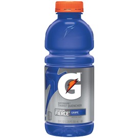 Gatorade Sports Drink, Fierce Grape, 20-Ounce Bottles (Pack of 24)