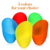 LIFKOME Horseshoe Lampshade Plastic Light Shade Inclined Horseshoe Lamp Cover