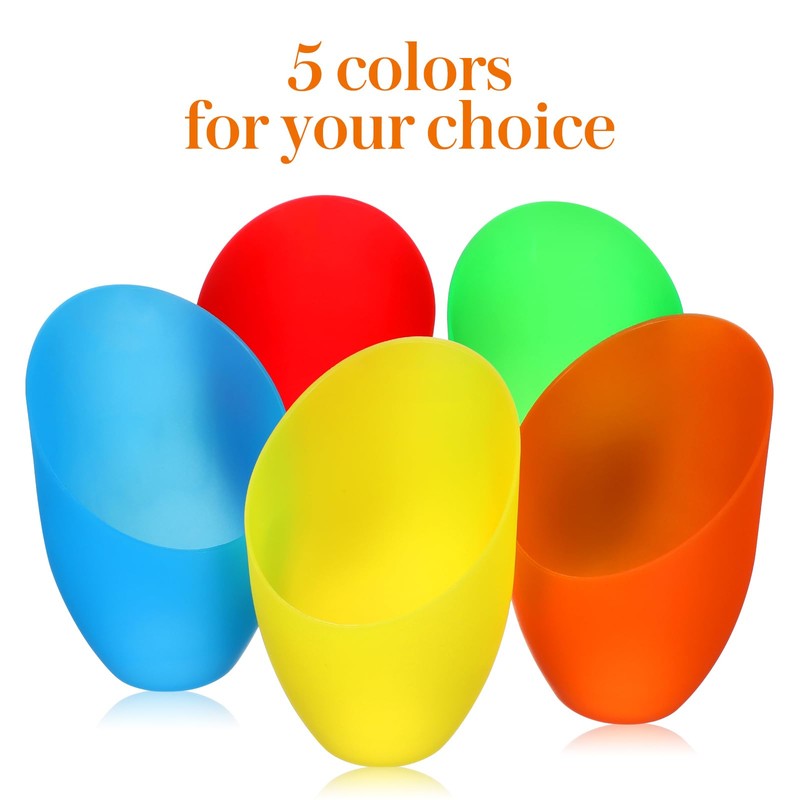 LIFKOME Horseshoe Lampshade Plastic Light Shade Inclined Horseshoe Lamp Cover