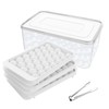 Miaowoof Ice Cube Tray with Lid and Container, 2.5 cm