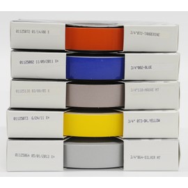 Universal 3/4 Inch Solid Stripe Auto Truck Customizing - TFX 0112061-3/4" x 150' - 061 - Black