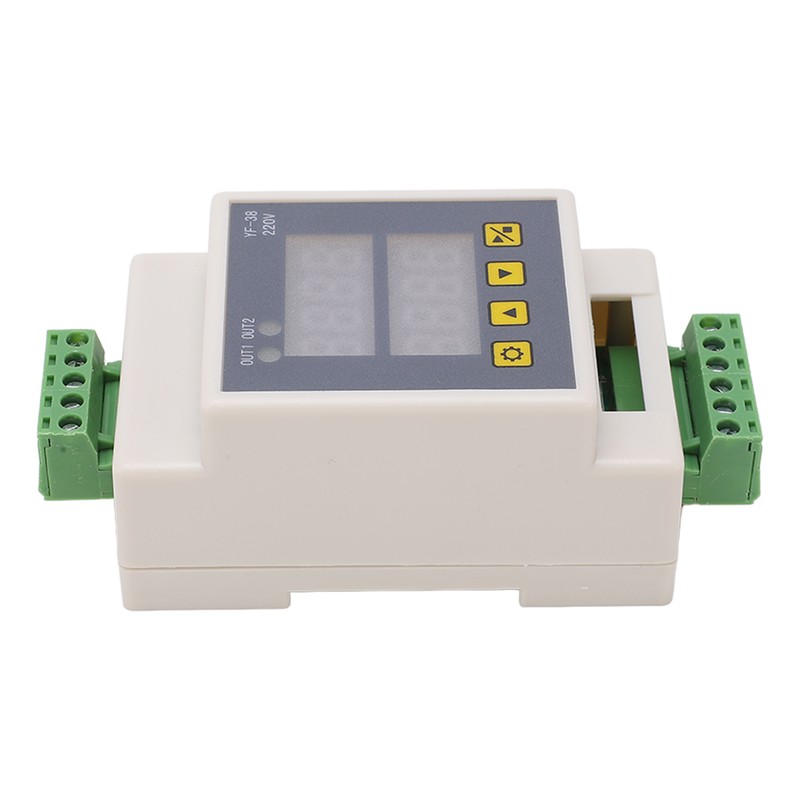 Timer Module 2 Channel Accurate LCD Screen ABS Delay Module