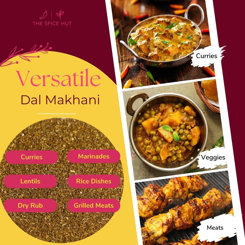 Spice Hut - Dal Makhani Lentil Seasoning Organic, Salt-Free, Indian