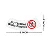 No Texting While Driving Labels,Keep Attention on The Road No
