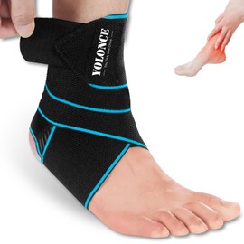 Sikeydels Ankle Brace, Adjustable Ankle Brace, Sports Ankle, Ankle Brace for Men and Women, Ankle Bandage for Running, Right and Left Ankle