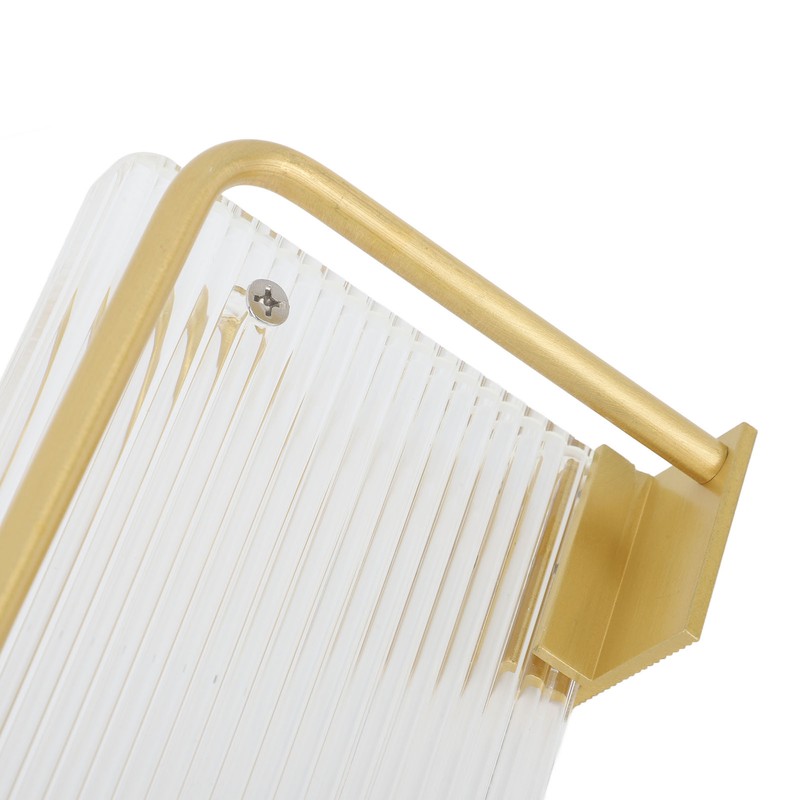 50cm Shower Caddy Wall Mount Shelf with Towel Hanger Acrylic