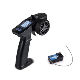 havcybin Turbo Racing P32 91803G-C 2.4G 4CH RC Remote and Receiver Controller LCD Display with Waterproof Radio Transmitter for RC Car Boat PK FS-GT3B (GA-4H-TX)