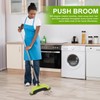 Manual Push Floor Sweeper Broom, Hand Push Sweeper with Enclosed