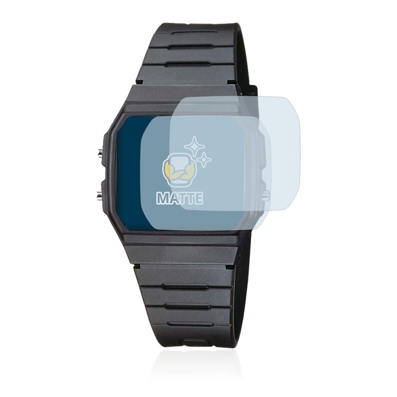 brotect 2 Pack Protection Film compatible with Casio Collection Unisex