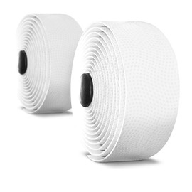 Alien Pros Bicycle Handlebar Tape PU (Set of 2) White - Improve the Grip of Your Handlebar with This Bicycle Handlebar Tape - Wrap Your Handlebar for a Comfortable Ride
