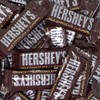 HERSHEY'S Chocolate Bar, Milk Chocolate Snack Size Candy Bar, 5 Pound Bulk Package