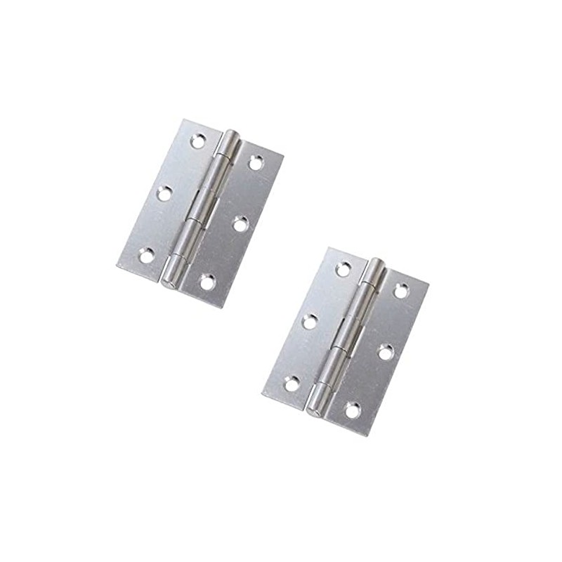 Merriway BH03800 (2 Pcs) 50mm (2 inch) Bright Zinc Plated