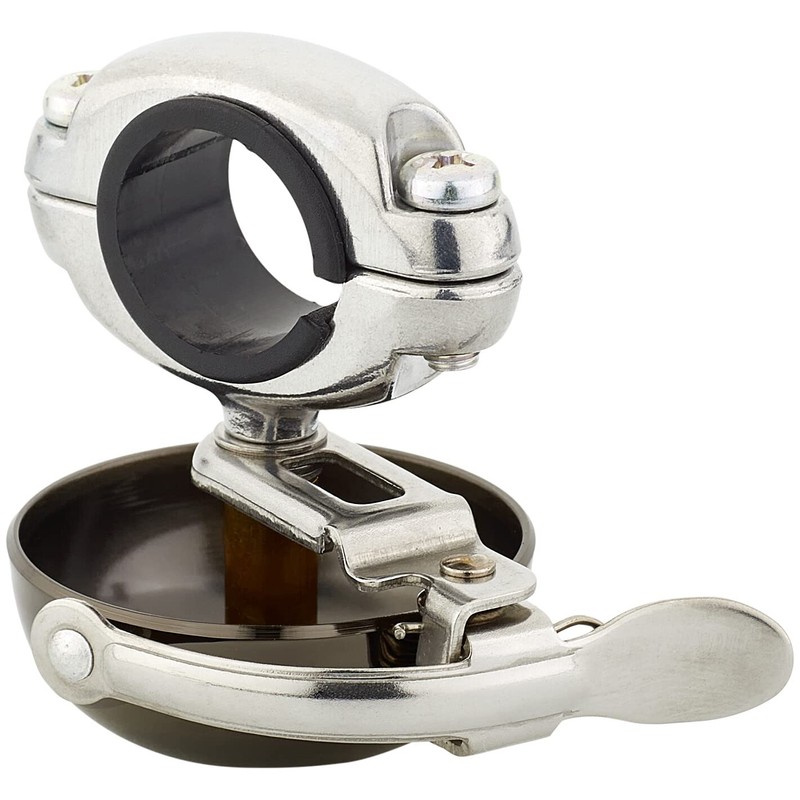 Cateye OH-2300B Hibiki Brass Bell Black