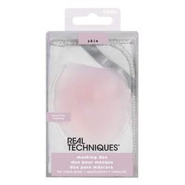 REAL TECHNIQUES Mess Free Masking Applicator & Steam Cloth Duo,4064