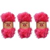 Lukche Eyelash Fun Fur Yarn Premium 100% Polyester 164 Yds