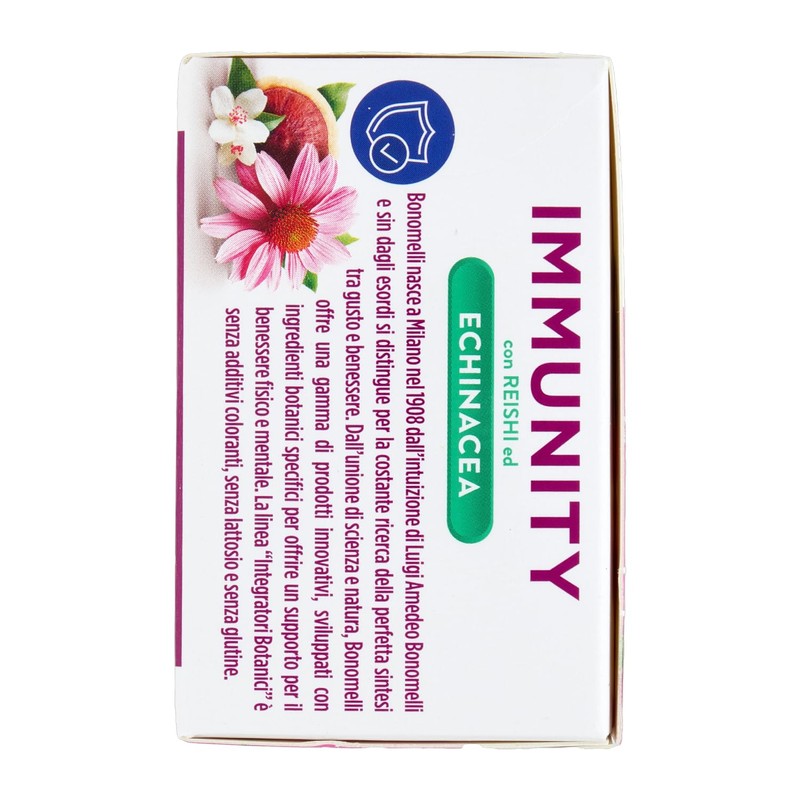 Bonomelli - Integratore Botanico Immunity, 14 bustine, pronto da bere.