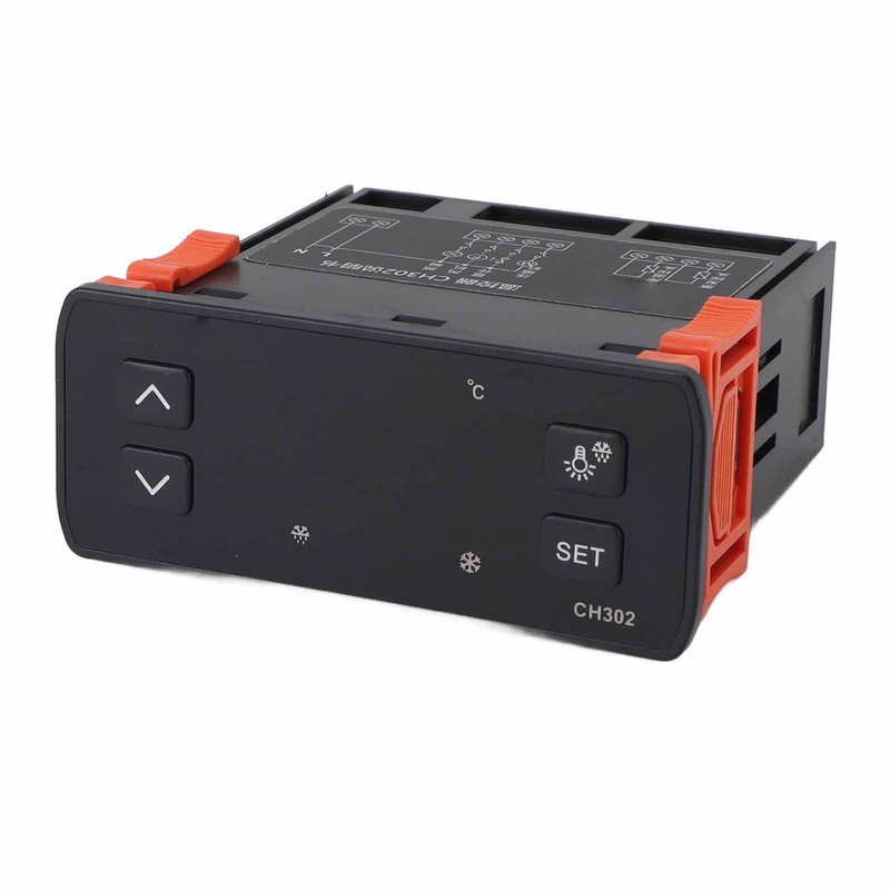 Digital Temperature Controller Dual Sensors Refrigerating Defrosting Alarm Smart Thermostat