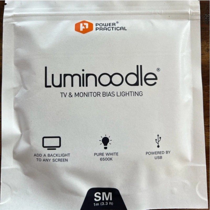 Power Practical NEW Luminoodle M 24"-27” TV & Monitor Bias
