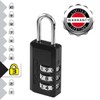 Master Lock 646EURT Pack of 2 Combination Padlocks with Zinc