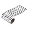 4001 to 5000 Inventory Number Sticker Labels, 0.39x0.79 Inch, Waterproof