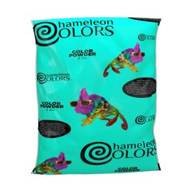 Chameleon Colors 5 lb. Color Powder - 1 Pack - Vibrant Aqua Color - For 3-5 People - Non-Toxic & Gluten-Free - Great for Holi, Color Wars, Fun Run, Gender Reveal, Summer Camp & More