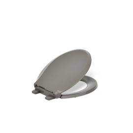 KOHLER 4639-RL-K4 Cachet ReadyLatch Round Toilet Seat Soft Close, Cashmere