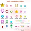 3165pcs Gemstone Sticker Crystal Handicrafts - Self Adhesive Jewelry, Kids