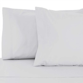 Superior Rayon from Bamboo 300 Thread Pillowcase Set, Lightweight, Soft Pillowcases, Guest Bedroom Pillow Covers, Bedding Basics, Bed Essentials, Luxury Sateen Weave, 2 Pack, Standard, Platinum