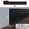 Duzzy Flexible Baseboard Molding Trim, 5 Inch(W) x 40 Feet(L)