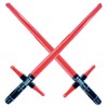2 Premium - Three Blade Inflatable Light Saber Swords, Lightsaber,